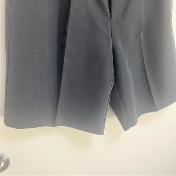 Geoffrey Beene Mens Dark Blue Pleated Front Rayon Blend Shorts Size 32 - Picture 3 of 11